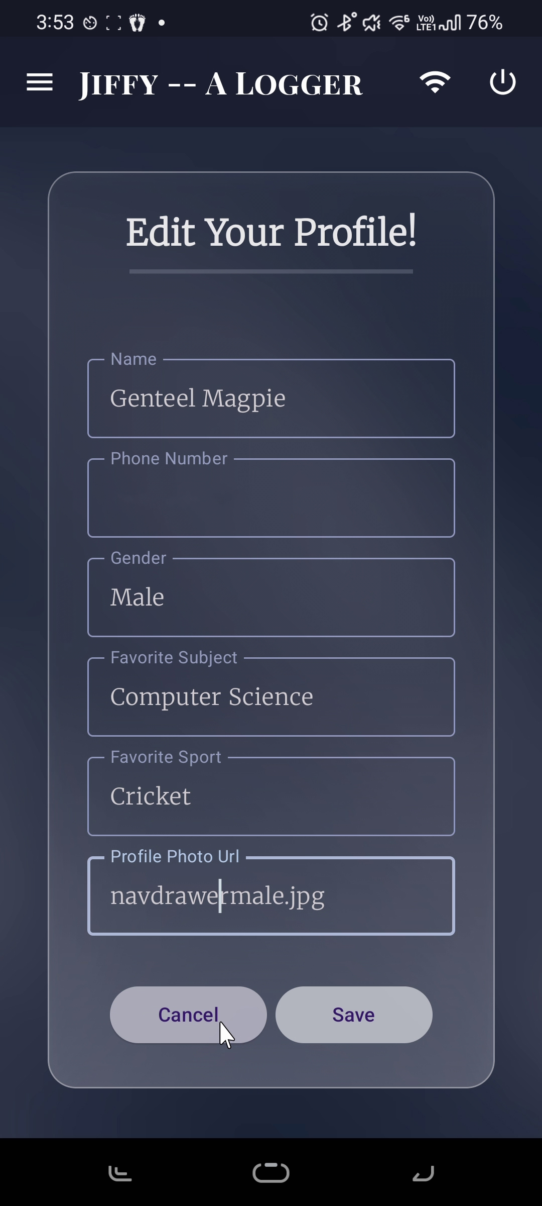 Project Screenshot