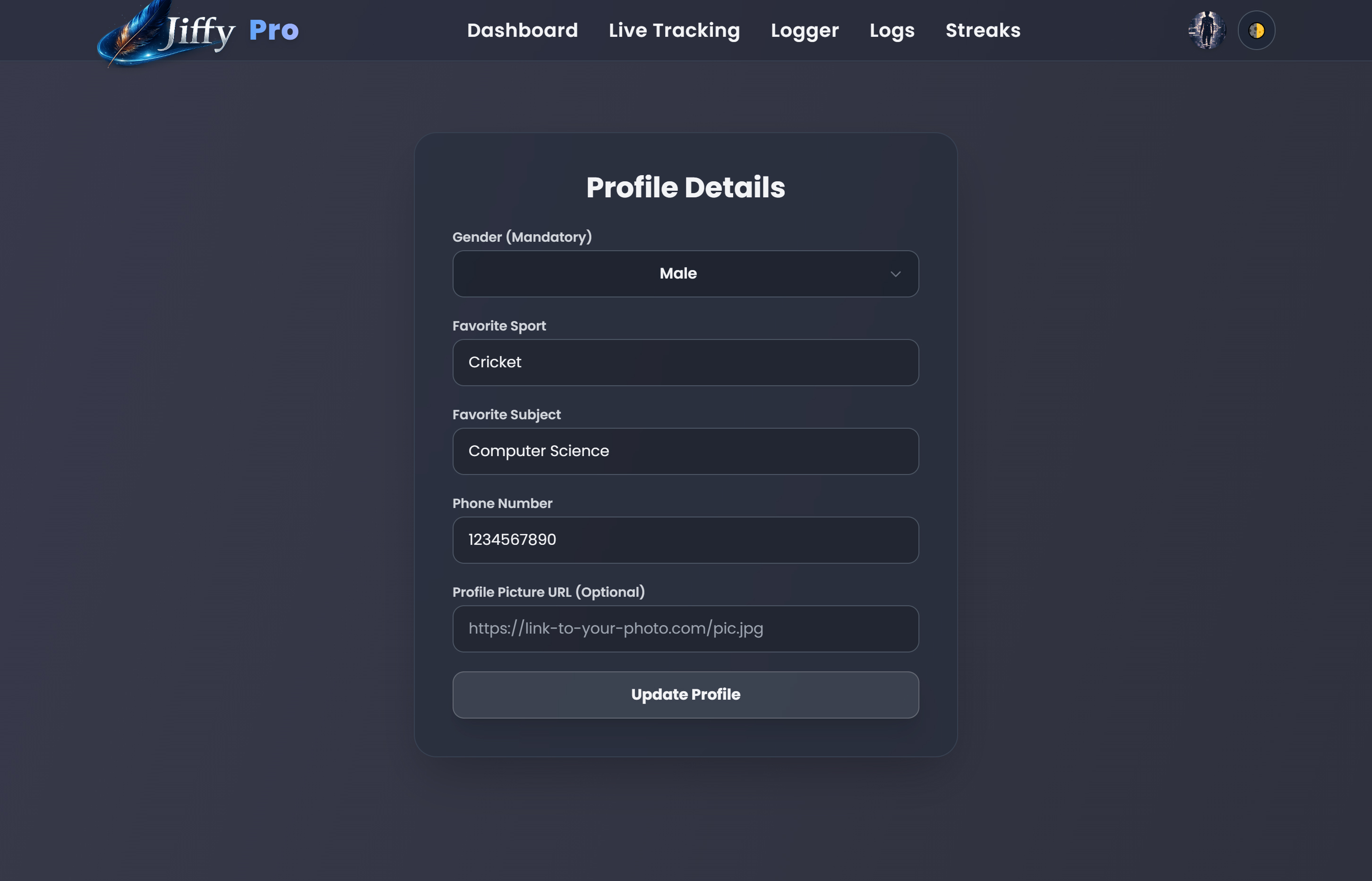 Project Screenshot