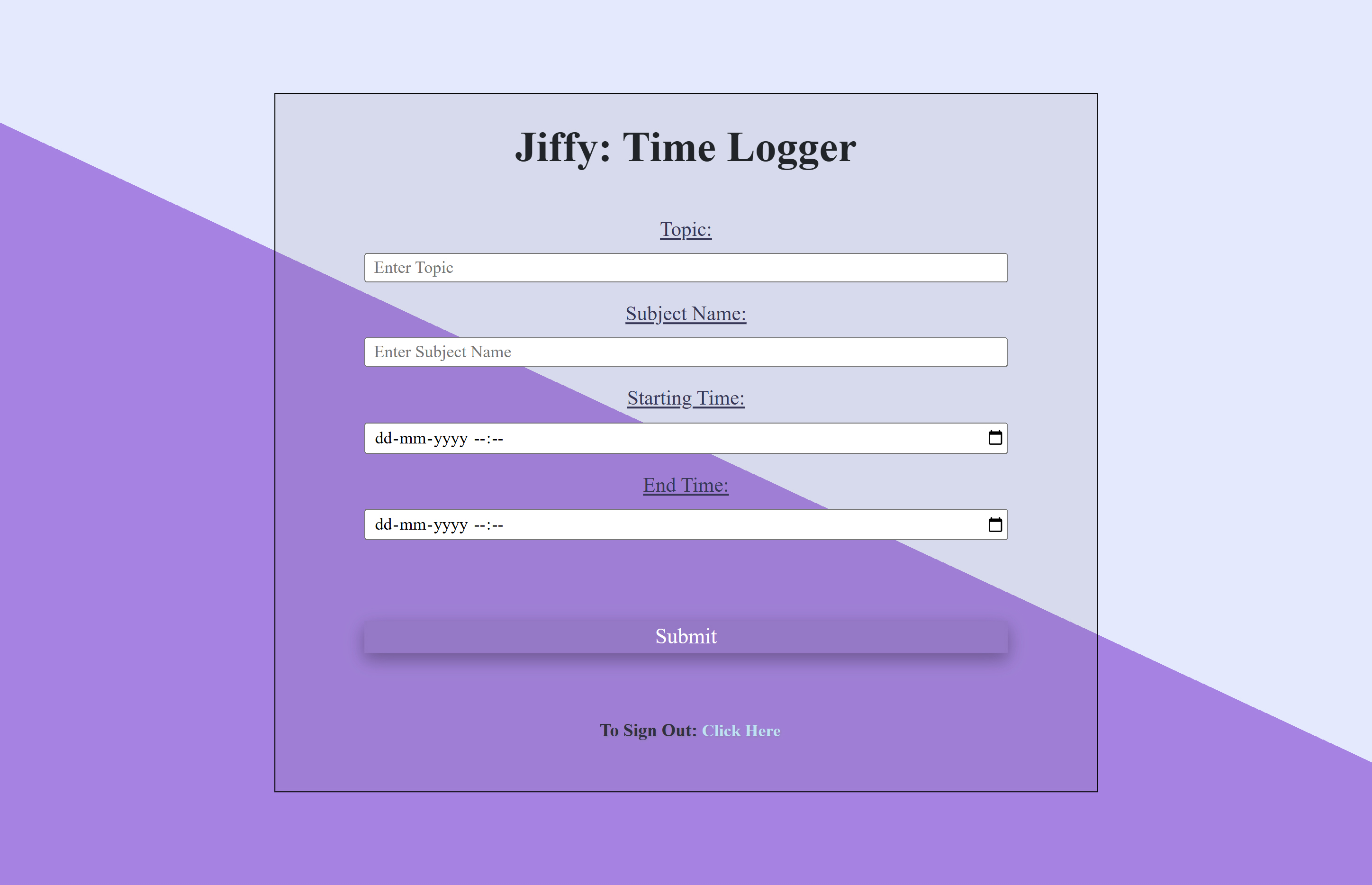 Project Screenshot