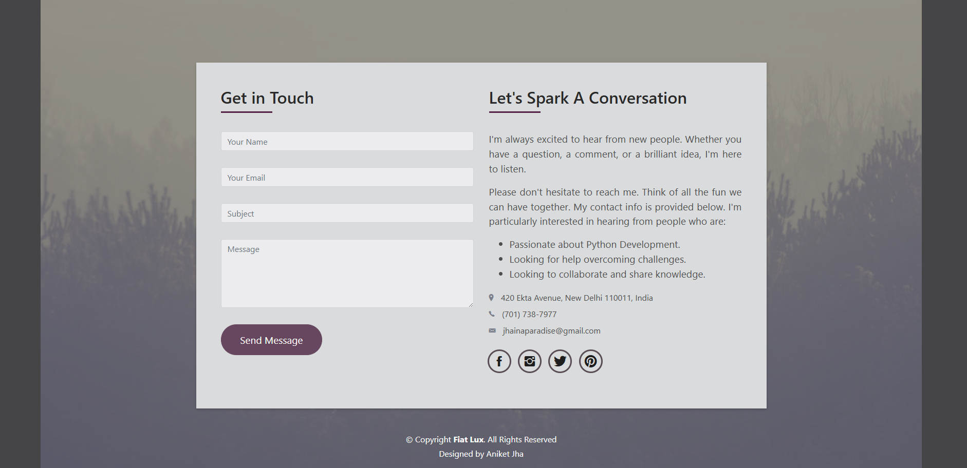 Project Screenshot